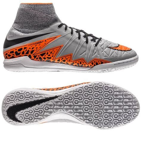 Nike HypervenomX Proximo IC Grijs/Oranje/Zwart